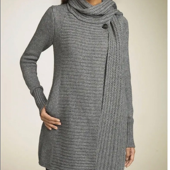 Theory Sweaters - Theory Wool Cashmere Verdana Sweater Coat S